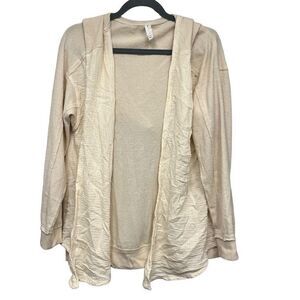 Anthropologie Daily practice beige cardigan size XXS